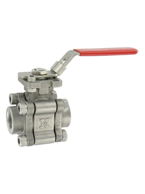 Dwyer Instruments HBV-M08 | 2" 3-piece alloy-c ball valve | Cv 400