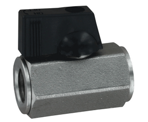 Dwyer Instruments SMV2-WM4 | Mini stainless steel ball valve | 1/2" NPT male x female