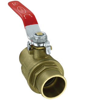 Dwyer Instruments SWBV-08 | Sweat connection brass ball valve | 400 psi | Full port | 2-1/2"