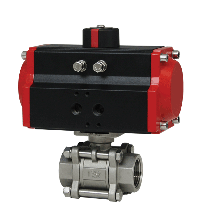 Dwyer Instruments WE02 | 3-Piece NPT stainless steel ball valve