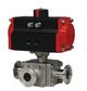 Dwyer Instruments WE33 | 3-way Tri-clamp stainless steel ball valve