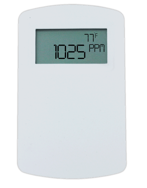 Dwyer Instruments CDTC-2N000 | Communicating carbon dioxide transmitter with temperature output | 2000 PPM range and North American housing