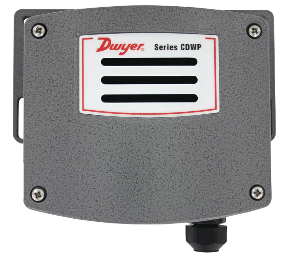 Dwyer Instruments CDWP-05W-C1 | Industrial CO2 Transmitter | 0-5000 PPM range | Wall mount | With 1-6mm cable gland