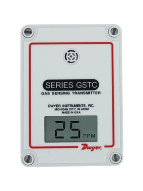 Dwyer Instruments GSTC-C-FC | Carbon monoxide transmitter with BACnet & Modbus® communication | Includes factory calibration certificate