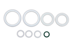 Dwyer Instruments VRK-34 | Valve repair Kit for WE04-3" and WE07-3" | Includes: 2 PTFE stem packing | 1 PTFE thrust washer | 2 PTFE seals | 1 FKM o-rings | 2 RTFE seats - generaltechuae