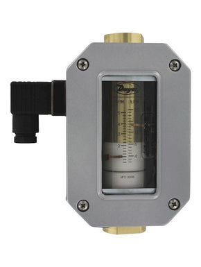 Dwyer Instruments HFO-23202 | In-line flow alarm | Range 0.2-2.0 GPM (0.75-7.5 LPM) water | 1/2" female NPT