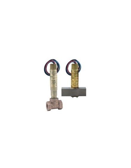 Dwyer Instruments V6EPB-B-D-2-MI | Mini-size flow switch | Brass upper and lower body | 3/4" NPT | Iron tee