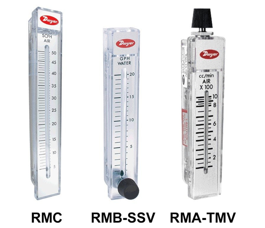 Dwyer Instruments RMA-45 | Flowmeter | Range 5-50 GPH water | No valve