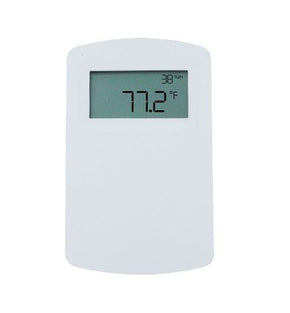Dwyer Instruments RHP-2E4B | European Wall Mount Humidity / Temperature Transmitter with 2% accuracy and universal current / voltage output for RH and 10K Type II thermistor Temperature Sensor