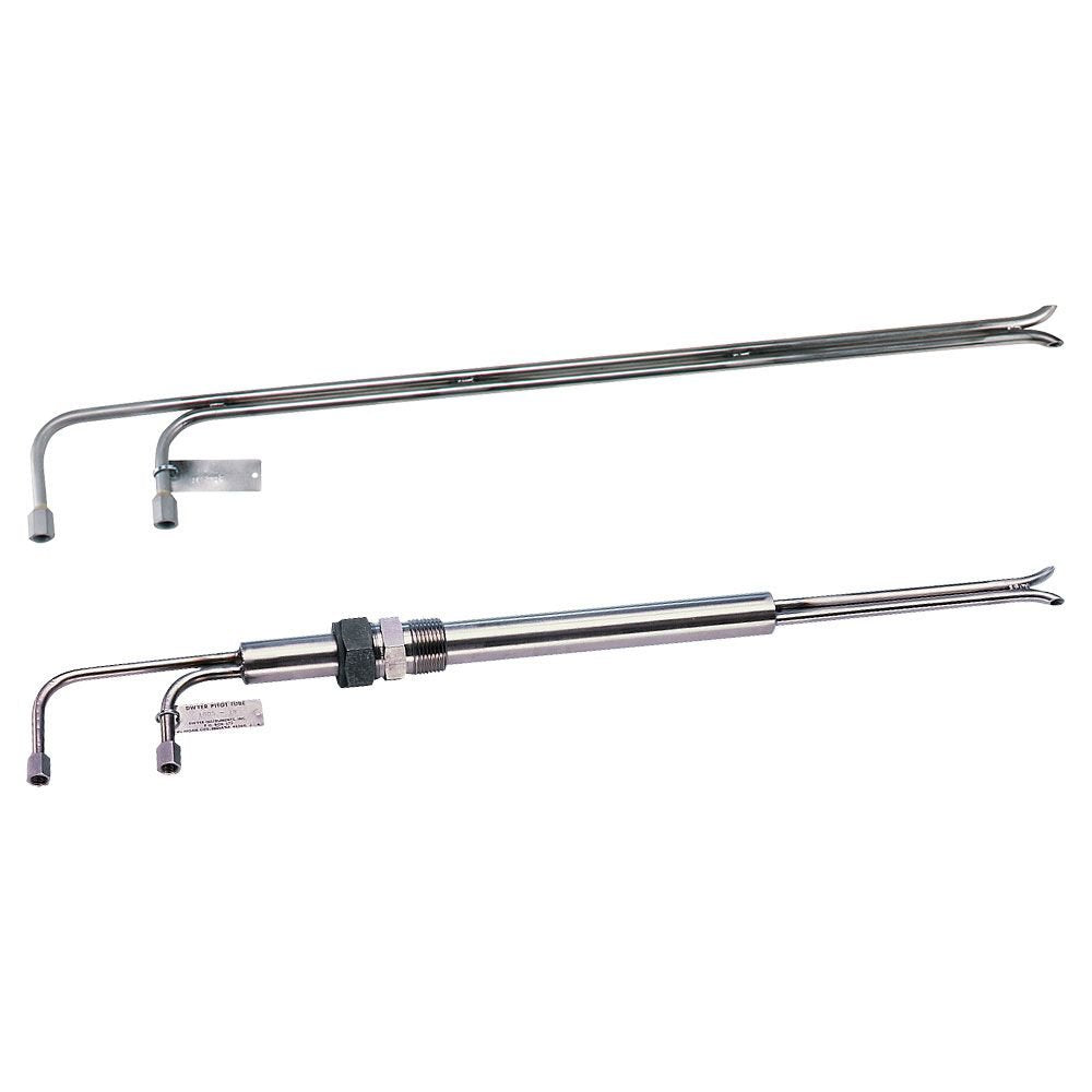 Dwyer Instruments 160S-36PM | Permanent mount "S" type stainless steel Pitot tube | 36" insertion length - generaltechuae