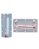 Dwyer Instruments 209 | Solid plastic stationary gage | Range .20-0-3.0" w.c. | .02 minor div. | 8-3/4" scale | 4 lb 11 oz