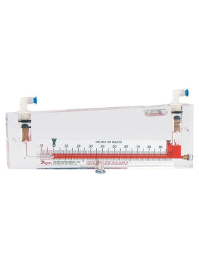 Dwyer Instruments 252-AF | Inclined air filter gage | Range .20-0-2.0" w.c. | 8" inclined scale