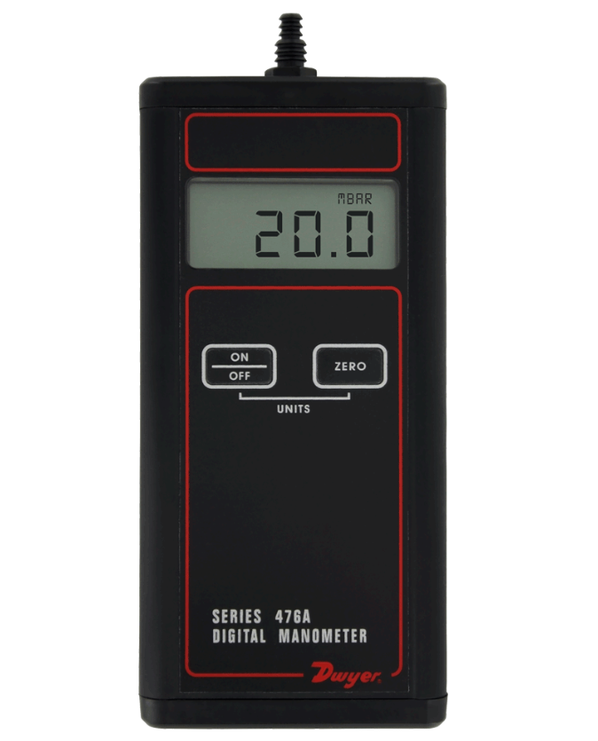 Dwyer Instruments 476A-0 | Digital manometer | Range -20 to 20" w.c.