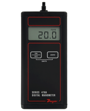 Dwyer Instruments 476A-0 | Digital manometer | Range -20 to 20" w.c.