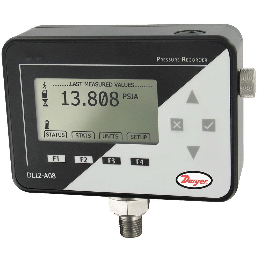 Dwyer Instruments DLI2-A19 | LCD pressure data logger | Range 0-5000 psia