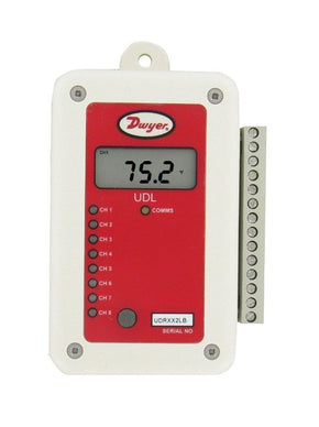 Dwyer Instruments UDL-100 | Universal data logger with internal temperature sensor | LCD display