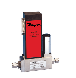 Dwyer Instruments DMF-41403 | Digital mass flow controller | Range 0-50 sccm. Specified flow Range is for an equivalent flow of nitrogen at 70°F (21°C) @ 760 mm Hg