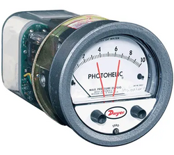 Dwyer Instruments A3010-RMR | Pressure Switch, Gauge | Range 0-10" w.c. | Remote Mount Relay, 5' Cable - generaltechuae