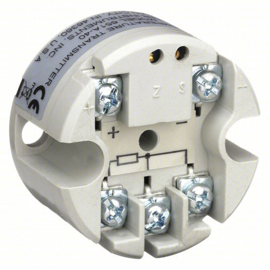 DWYER Temperature Transducer | Range 32 to 392 Degrees F | 10 to 32V DC, 651 | Pt100 RTD, 4 to 20mA DC | Screw Terminals, - generaltechuae