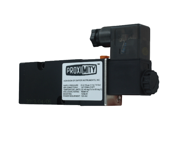 Dwyer Instruments SN-3E | 24 VDC | 3/2 | Spring return solenoid valve