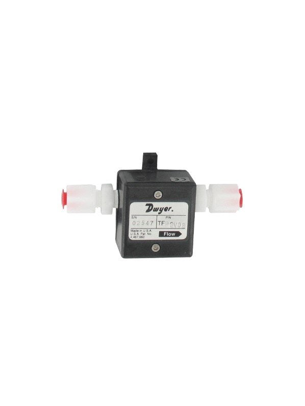 Dwyer Instruments TFP-GV08 | Gas turbine flow meter | Range 2.1 to 11 SCFH (1 to 5 LPM) | 1/4" OD connection