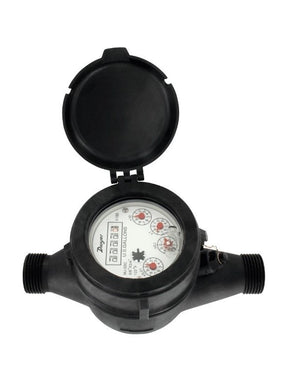 Dwyer Instruments WPT-A-C-05-1 | Multi-Jet plastic water meter | 1-1/2" pipe size with 1 gal pulse output
