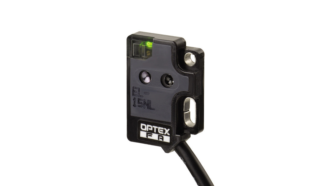 OPTEX FA EL-30NL | Miniature Limited Diffuse-Reflective Sensor | 5-30 mm, Flat ON, NPN Light ON