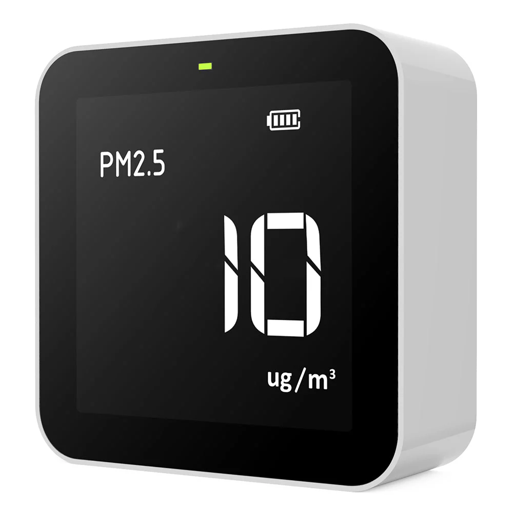 Elitech Temtop M10 | Real-Time Air Quality Meter | For PM2.5 TVOC HCHO AQI - generaltechuae