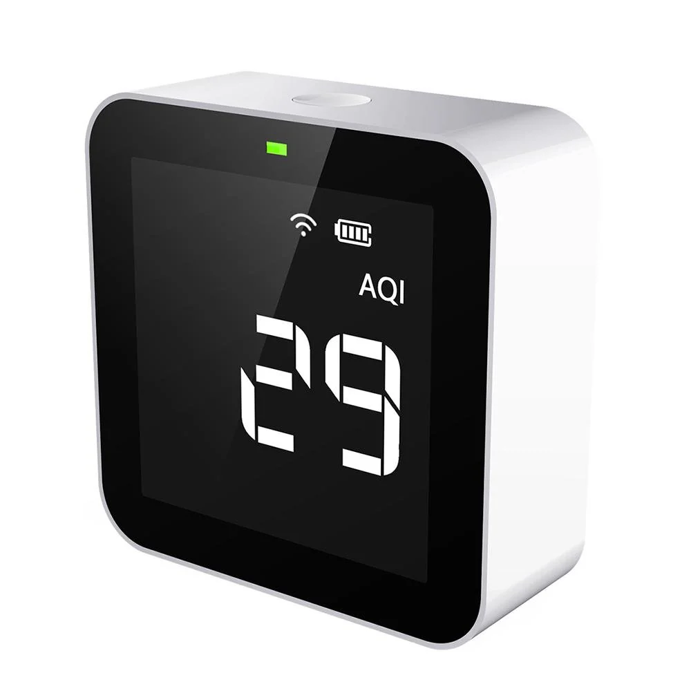 Elitech Temtop M10i | WiFi Air Quality Monitor | For AQI PM2.5 TVOC Formaldehyde | With Free Mobile App - generaltechuae