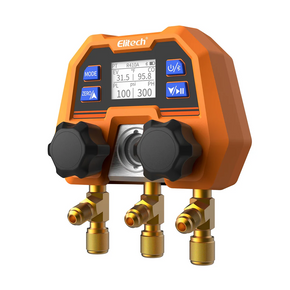Elitech DMG-4B | Digital Manifold Gauge  | App Control AC Gauges, - generaltechuae