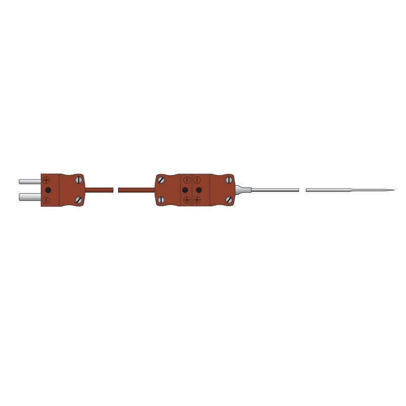ETI 137-150 | Fast Response Meat Probe | Type T, Ø1 mm tip x 90 mm - generaltechuae