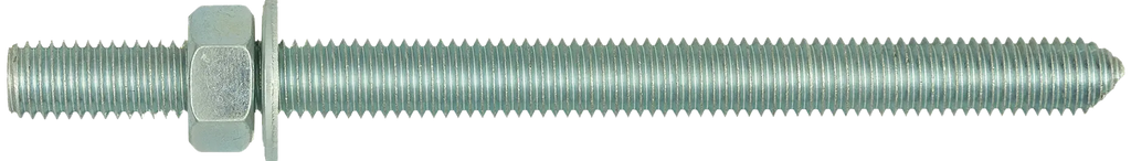 Rawlplug R-STUDS-08110FL-ZF | Zinc Flake Threaded Rod, Flat Head | M8 x 110 mm, class 5.8, 10 pcs - generaltechuae (2)
