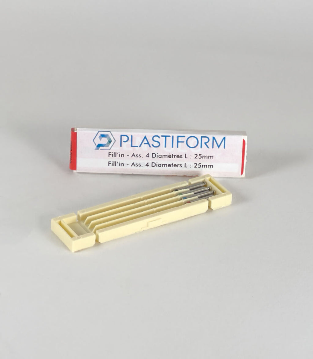 Plastiform AC-040 | Fill'In Spiral Rods | 25 mm, box of 4 - generaltechuae