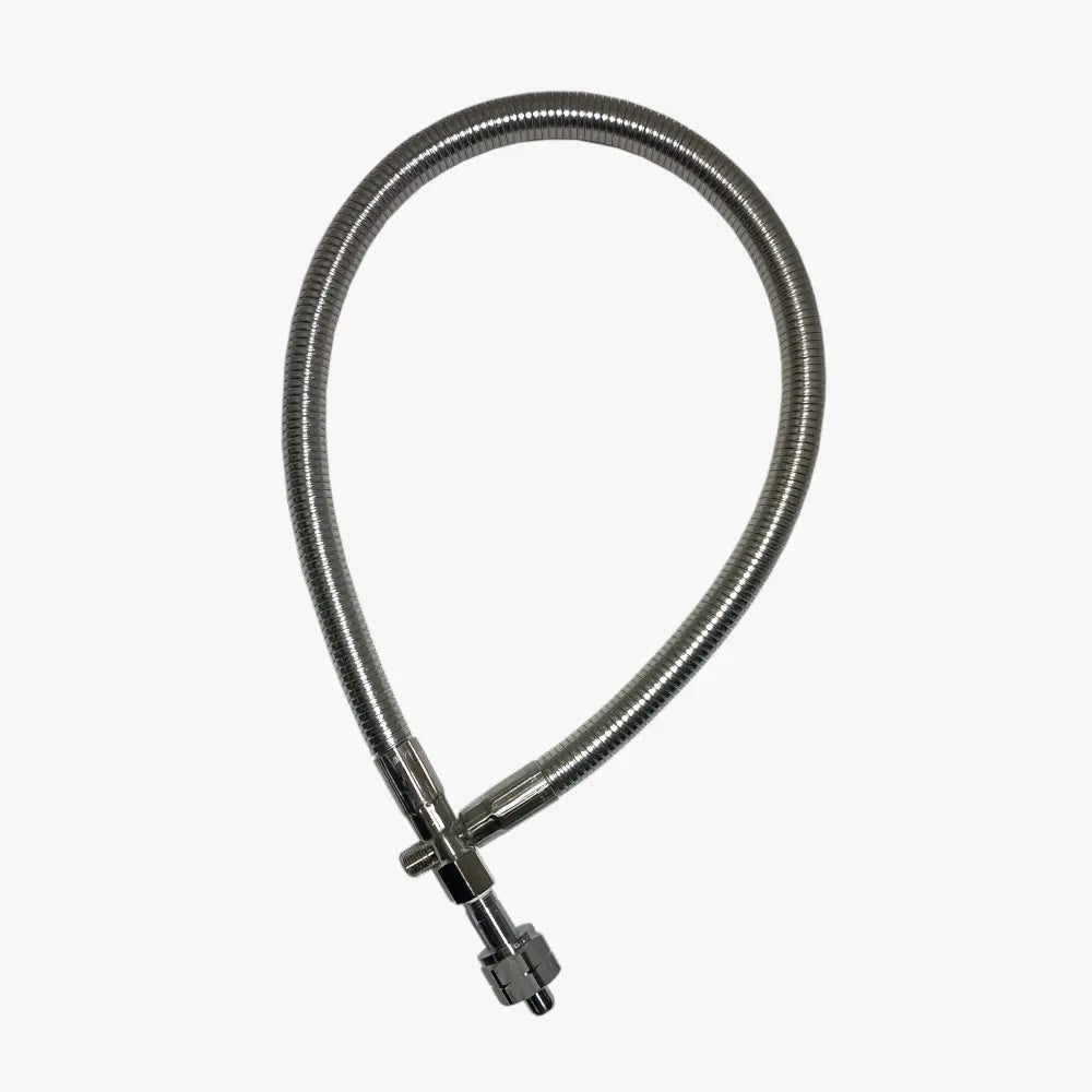 CONCOA 5290056-01-CON | 529 Series Flexible Hose | 6 ft, 316L Core, SS Check Valve, 3850 PSIG