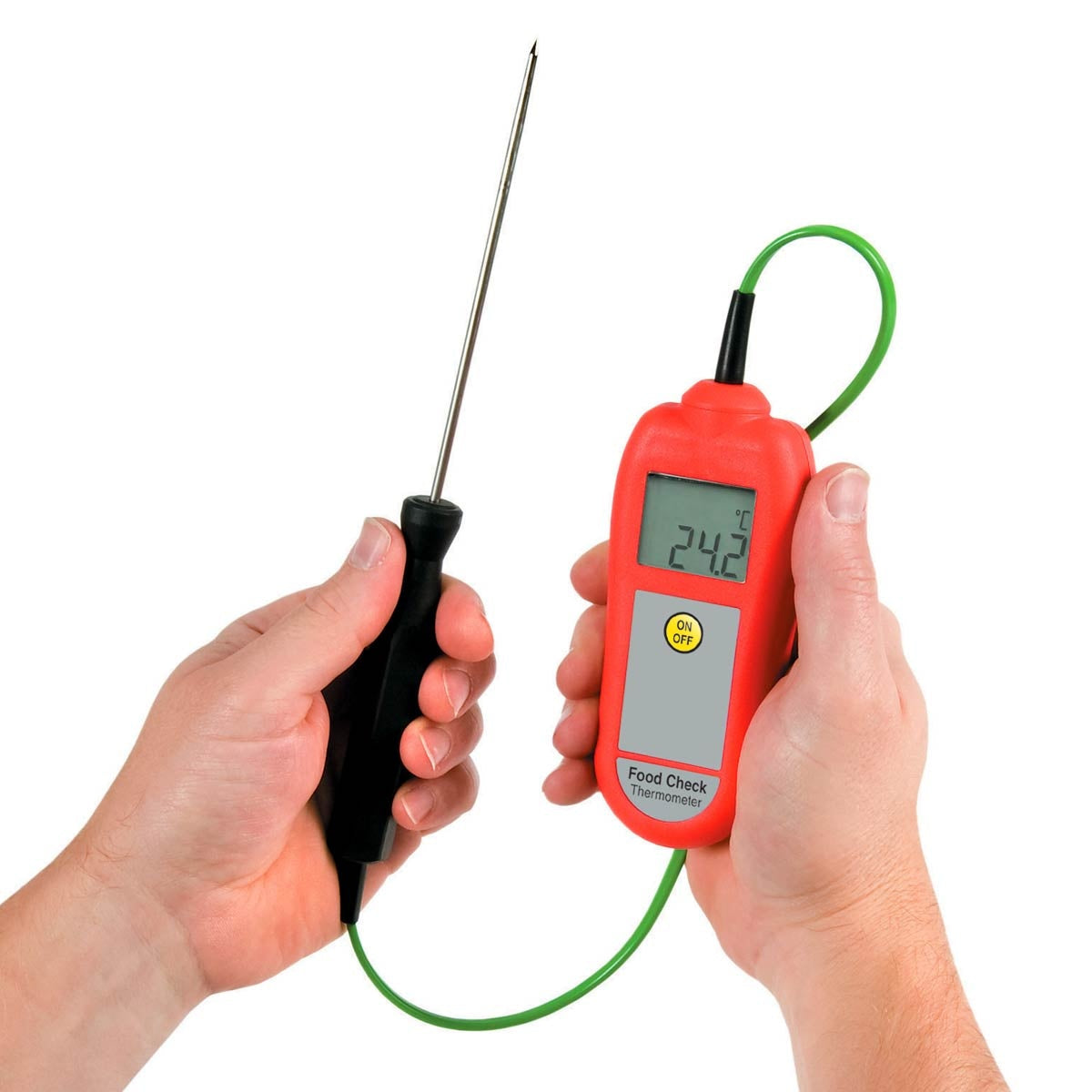 ETI 221-038 | Food Check Hand Held Thermometer | Green, -49.9 to 299.9 °C - generaltechuae (3)
