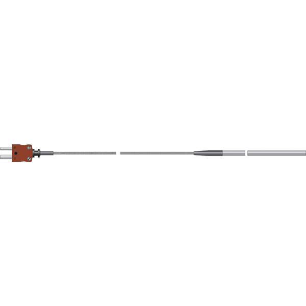 ETI 137-444 | General Purpose High-Temperature Probe | Type T, Ø4 x 150 mm, braided lead - generaltechuae