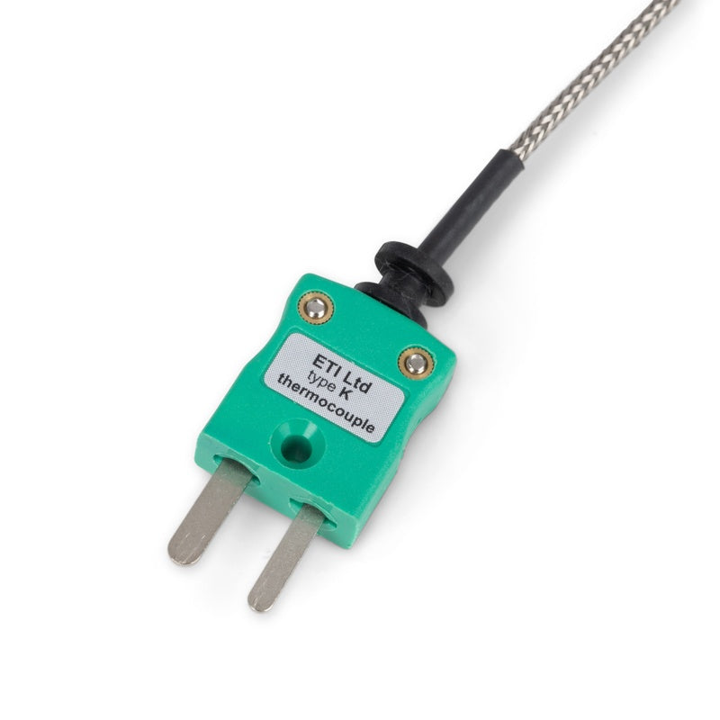 ETI 133-444 | General Purpose High-Temperature Probe | Type K, Ø4 x 150 mm, braided lead - generaltechuae (3)