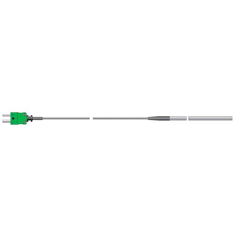 ETI 137-444 | General Purpose High-Temperature Probe | Type T, Ø4 x 150 mm, braided lead - generaltechuae (4)