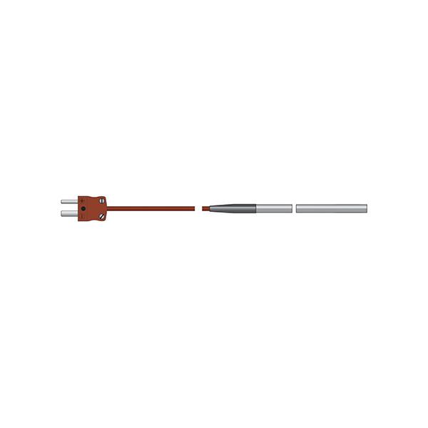 ETI 137-453 | Slim Industrial Probe, PVC Lead | Type T, 100 mm - generaltechuae