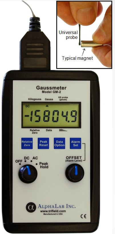 AlphaLab GM2 | AC/DC Gaussmeter | to 30 kG, 0.1 G Resolution - generaltechuae (8)