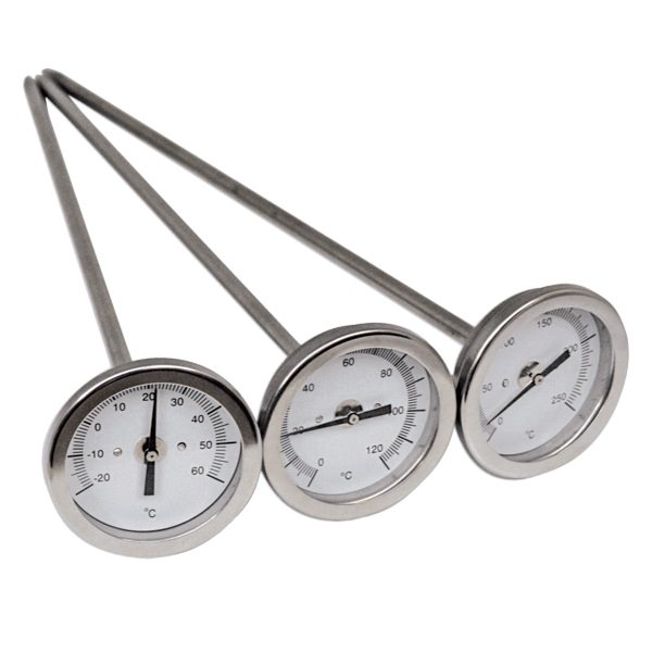 ETI 800-250 | Heavy Duty Dial Probe Thermometer | Ø50 mm Dial, 0 to 250 °C - generaltechuae