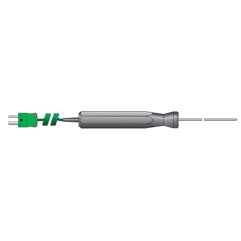 ETI 323-204 | High Temperature Thermometer Probe | Type K, Ø1.5 x 130 mm, Coiled Lead - generaltechuae