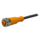 M12 shielded sensor cable ifm electronic EVC538 - generaltechuae