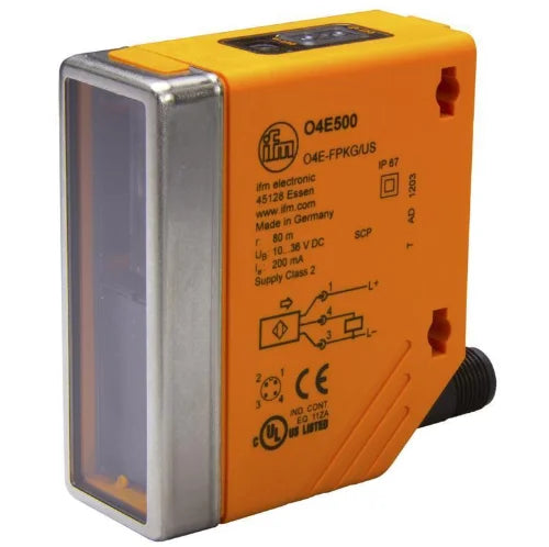 Through-beam sensor – receiver ifm electronic O4E500 - O4E-FPKG/US - generaltechuae