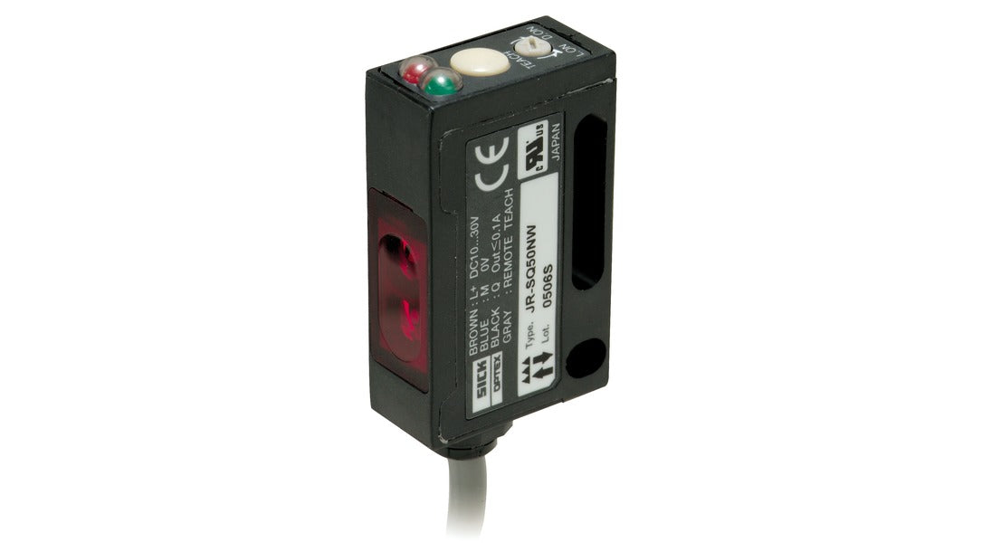 OPTEX FA JD-SL03CN | Limited Diffuse-Reflective Photoelectric Sensor | 20 to 50 mm, NPN, Side-on, Connector