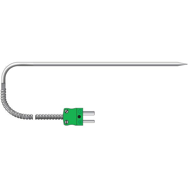 ETI 133-178 | Type K Penetration Probe for ThermaQ & BlueTherm One | Armoured Lead, -50 to 350 °C - generaltechuae