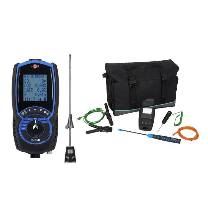 Kane 358 Flue Gas Analyser PRO Kit | With Bluetooth Option - generaltechuae