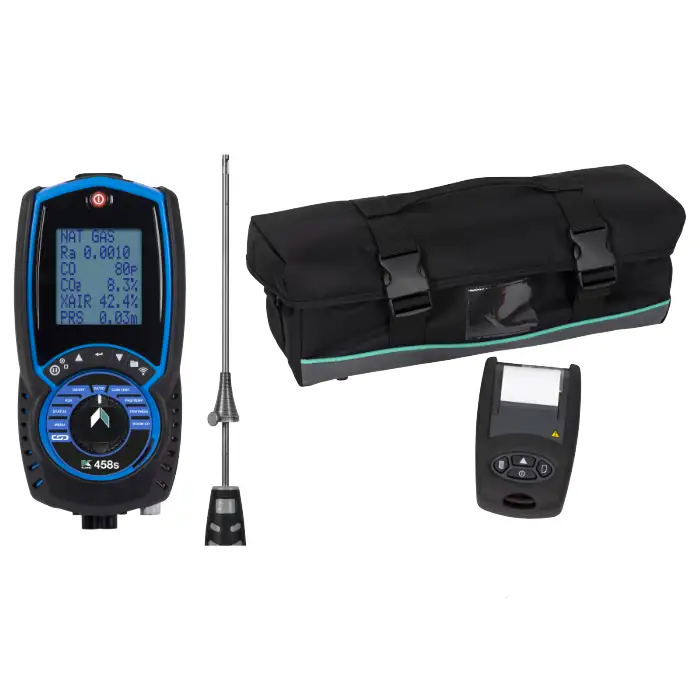 Kane 458S Flue Gas Analyser Kit With Choice of Sensors - generaltechuae