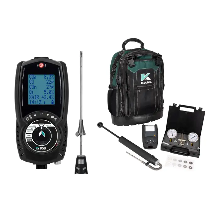 Kane 958 | Commercial Flue Gas Analyser OIL KIT - generaltechuae