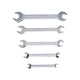 Kennedy 1/4-7/8AF CV OPEN END SPANNER SET 5PC